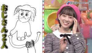 堀未央奈,絵心ない画像