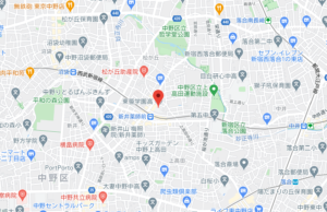 東亜学園高等学校の地図