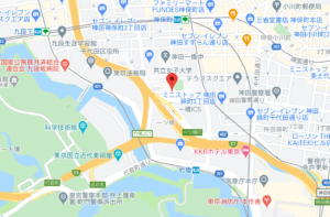 共立女子大学の地図