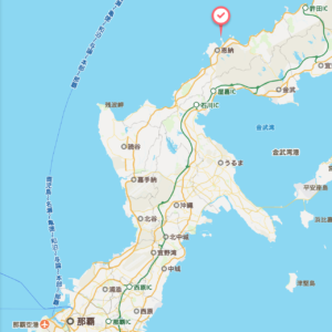 ANAインターコンチネンタル万座ビーチリゾートの地図