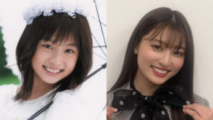 吉川愛と子役時代（吉田里琴）の画像比較