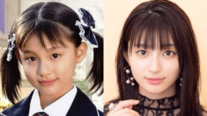 吉川愛と子役時代（吉田里琴）の画像比較