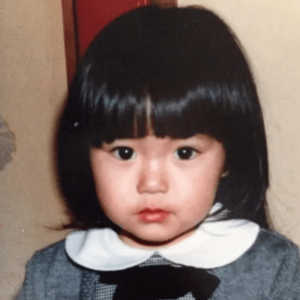 4歳の矢田亜希子