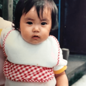 1歳の矢田亜希子