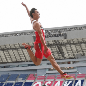 日本選手権優勝の橋岡優輝